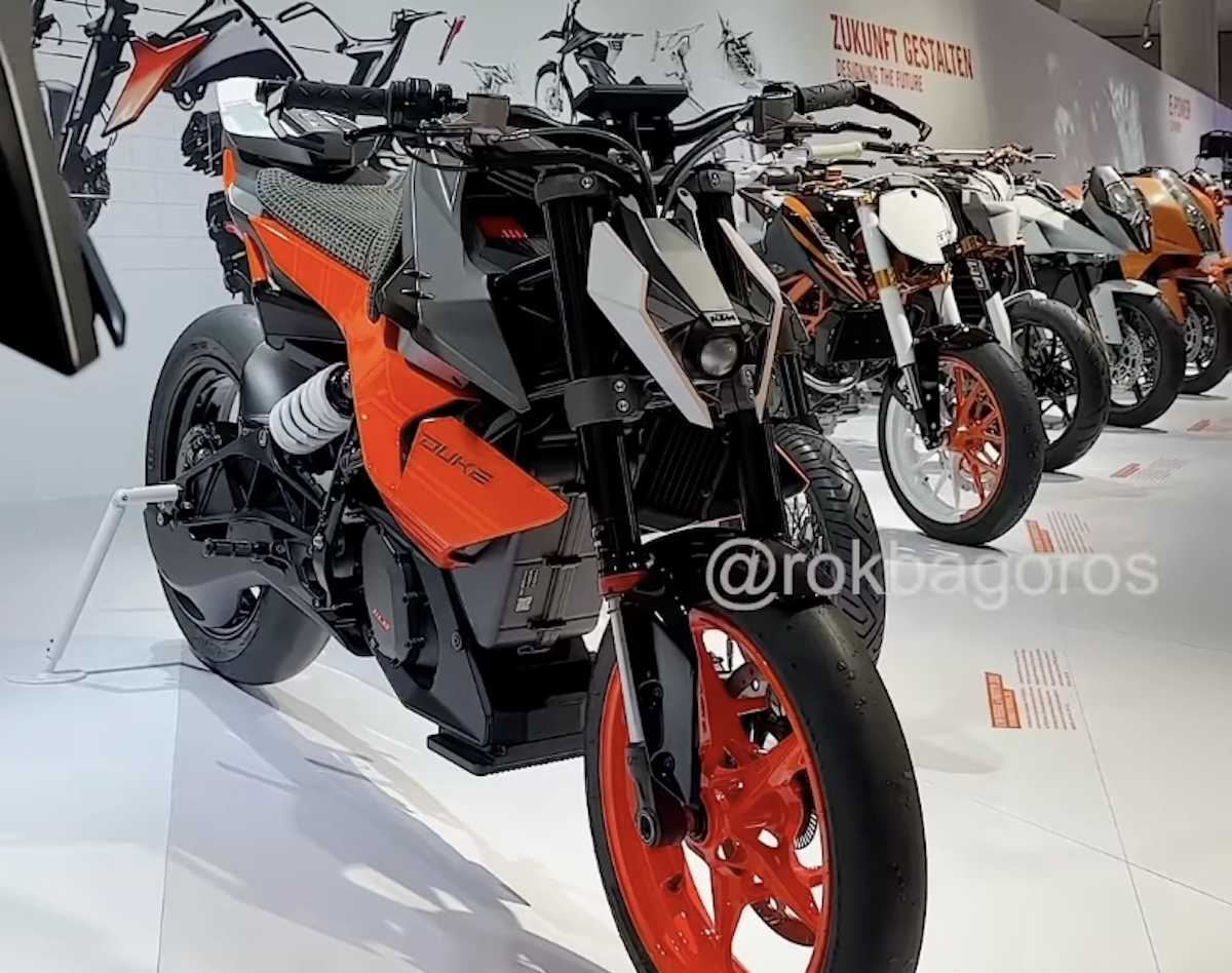 The KTM E-Duke Prototype